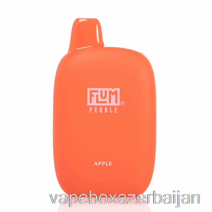 Vape Box Azerbaijan Flum Pebble 6000 Disposable Apple